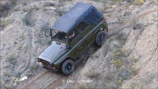 UAZ 469 Geländefahrt