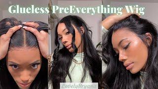 It Came Like This! (A Real Ready To Wear Glueless Frontal Wig  For Beginners) UNice Hair