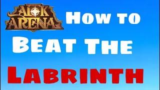 ULTIMATE LABYRINTH GUIDE | how to beat the labyrinth | AFK ARENA