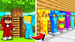 Ukri und Billy bauen eine GEHEIME OP-BASIS in Minecraft!