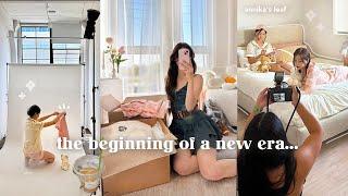 the next chapter of my small business the biggest shop update of my life, productive days & coffee