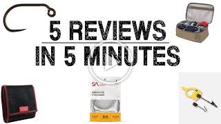 5 Reviews In 5 Minutes | Ashland Fly Shop