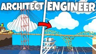 Building HUGE BRIDGES the engineering way! Poly Bridge 2!