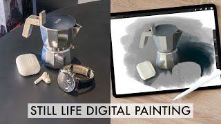 Procreate Still Life Digital Painting episode 4