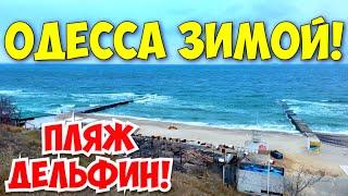 ОДЕССА ЗИМОЙ -3 11 ЯНВАРЯ 2022️МОРЕ ️ПЛЯЖ ДЕЛЬФИН️ODESSA IN WINTER JANUARY 2022️SEA️BEACH️