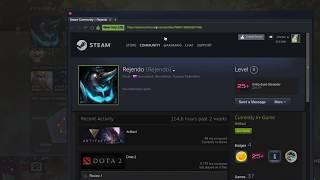 Steam Profile to Dotabuff redirect