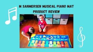 M Sanmersen Piano Mat For Kids Review | Toddler Approved!