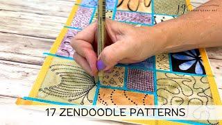 17 Easy Geometric Zen Doodle Patterns