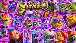 ALL EVOLUTIONS in CLASH ROYALE (2023-2024)