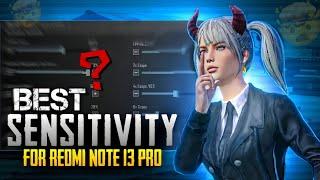 Best Sensitivity | Redmi Note 13 Pro 5G Pubg Controls & Sensitivity | BGMI