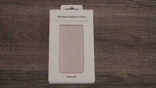 Samsung 25W 10,000 mAh Wireless Battery Pack Unboxing!