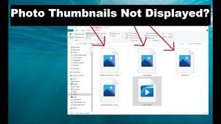 How to Show Photo Thumbnails in Windows