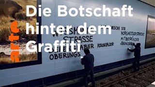 TRACKS: Street Art meets Migrantifa – mit Graffiti politisch aktiv werden | ARTE