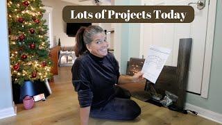 Lots of Projects | Another Full Day at Home | Homeschool & Homemaker Mom of 6 at home