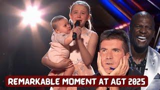 14-Year-Old Grace Gets Golden Buzzer for Gospel Song ‘My Light, My Emmanuel’ | AGT 2025