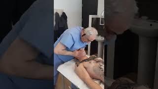 neck cracked  ASMR STYLE chiropractic adjustment