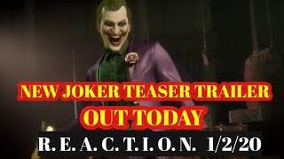 NEW JOKER TEASER TRAILER OUT NOW REACTION 1/2/2020