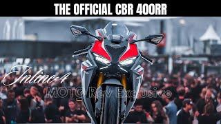 Honda CBR 400RR Finally ANNOUNCED Inline 4 Howler Shaken up the two-wheeled World