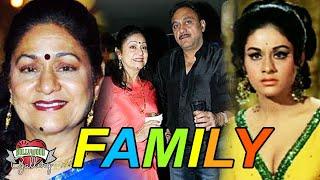 Aruna Irani Family With Parents, Husband, Brother & Sister