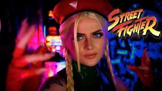 Cammy Prepares You For A FIGHT!  | Street Fighter ASMR (massage, medical, personal attention)