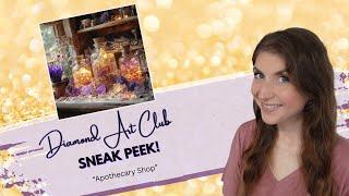 Diamond Art Club Sneak Peek! | "Apothecary Shop" by Claudia McKinney