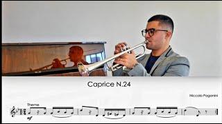 Paganini Caprice No.24  - Daniel Leal Trumpet