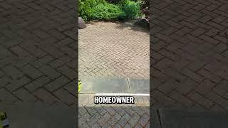 Shocking Patio Transformation | Pressure Washing Columbus #pressurewashingbusiness #satisfying