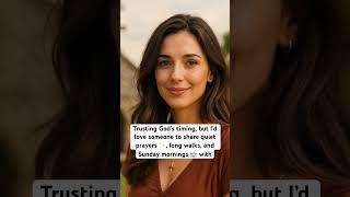 Elena’s trusting God’s timing… but her heart is ready #love #shorts