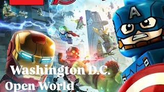 LEGO MARVEL's Avengers - Washington D.C. Open World (l100% Completion)