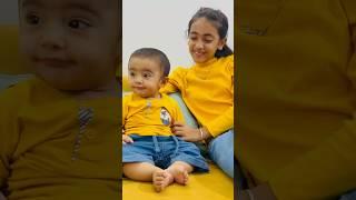 Samayra ka Rishabh ke liye PyarTom&Jerry️ #shorts #samayranarula #siblings