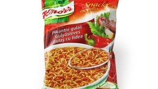 No.4898 Knorr (Czech) Snacky Noodles, Pikantni Guláš