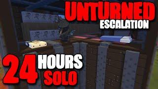 I Survived Unturned Escalation Alone For 24 Hours & This Is What Happened ...