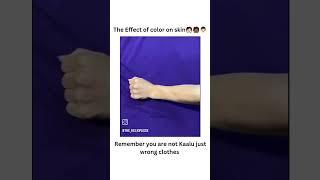 good skin colour but wrong clothes  #fashion #knowledge #color #dailyshort