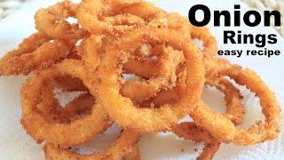 Onion Rings easy recipe/tea time snack