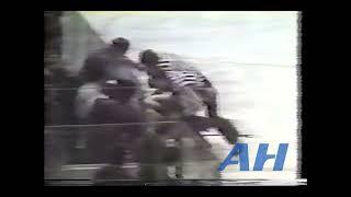 NHL Oct. 26, 1982 Garry Howatt,NJ v Dan Mandich,MIN New Jersey Devils Minnesota North Stars