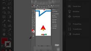 Illustrator Logo Design Tutorial #ytshorts #shorts #adobe #illustrator #graphicdesign