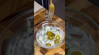 Salatalığın lezzetini arttıran sos #salata #sos #recipe #tarif #food #pratiktarifler #pratik