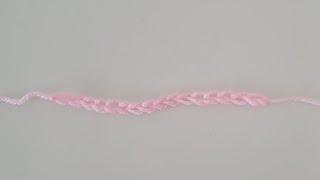 How to make a Chain - Absolute Beginners - Crochet Chain - Step By Step