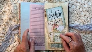 Blue Fern Studios Design Team Project - Passages Traveler's Notebook