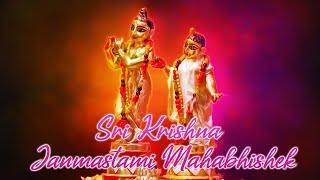 Sri Krishna Janmastami Maha Abhishek live from Sri Dham Mayapur  August 26, 2024