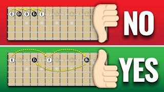 The Biggest MISTAKE when learning the fretboard