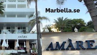 Amàre Beach Hotel Marbella and Belvue Rooftop bar - Best Hotel in Marbella Town? 4⭐️ Amare Marbella