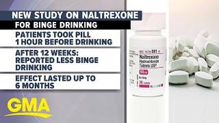 Study suggests naltrexone could help prevent binge drinking