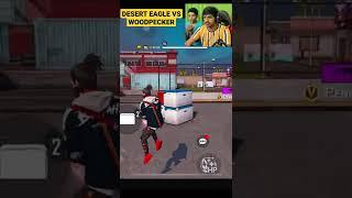 DESERT EAGLE VS WOODPECKER #freefireshorts #shorts #telugu #ffshorts