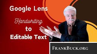 How to Turn Handwriting into Text with Google Lens