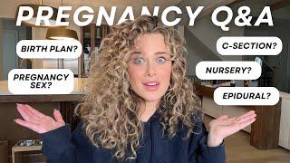 Pregnancy Q&A | home birth, sex, breastfeeding etc.