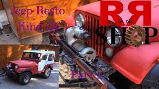 Jeep Resto - Get her going with Mods P1