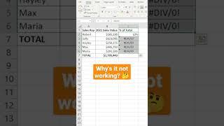 Why You Need to Lock Cells in Excel - Absolute Cell Reference with F4