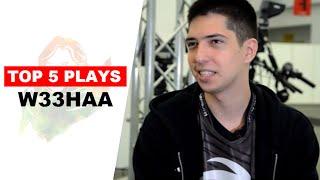 w33haa - Top 5 Plays Ever ● Dota 2 | HD