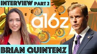 Crypto Regulation Reimagined: Web3, DeFi, DAOs. Privacy. Brian Quintenz, Head of policy a16z crypto